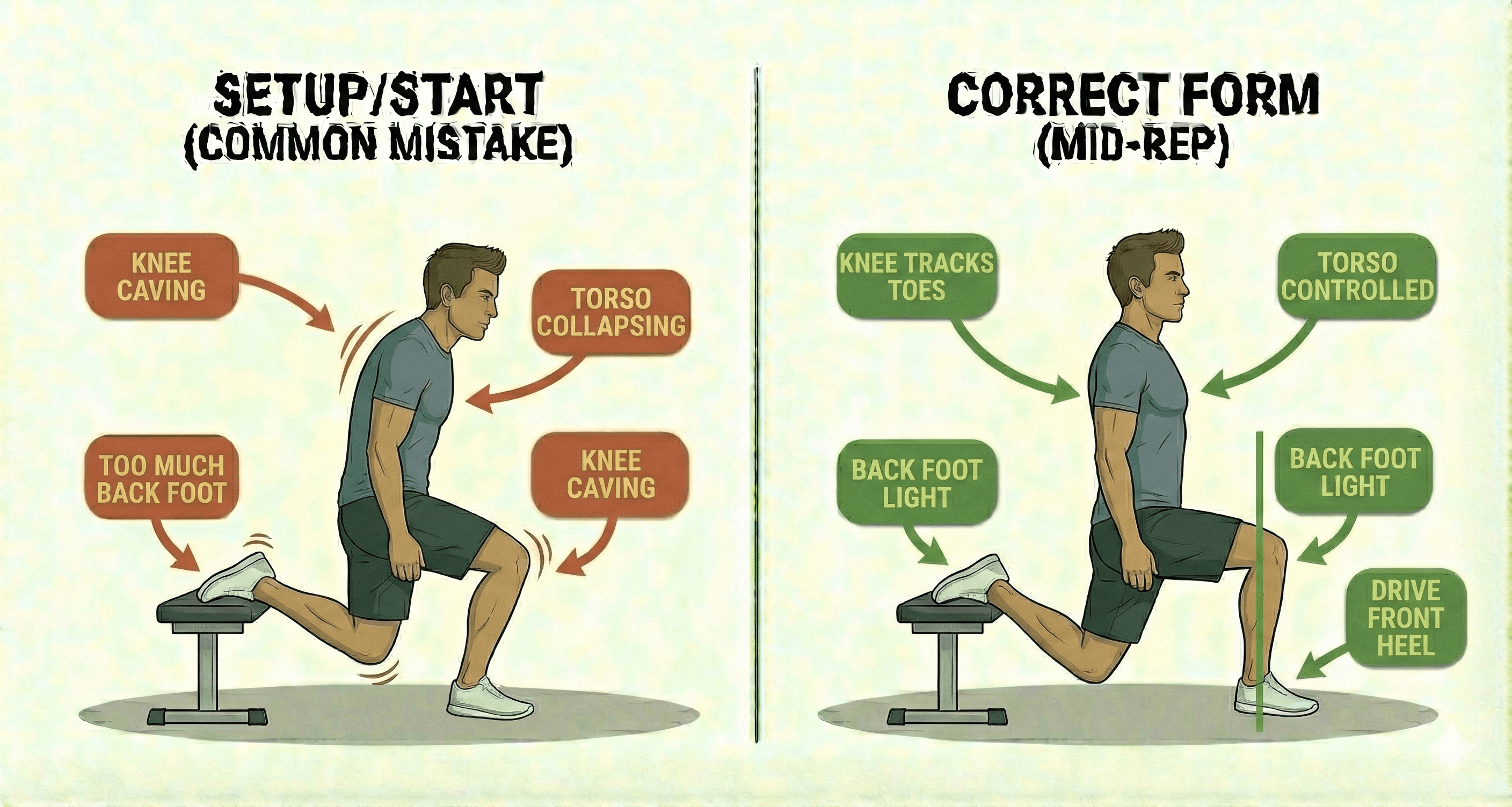 Bulgarian Split Squat